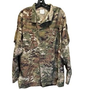 Coat,‎ Large. Army Combat Uniform, Perimeter insect repellent Apparel camo